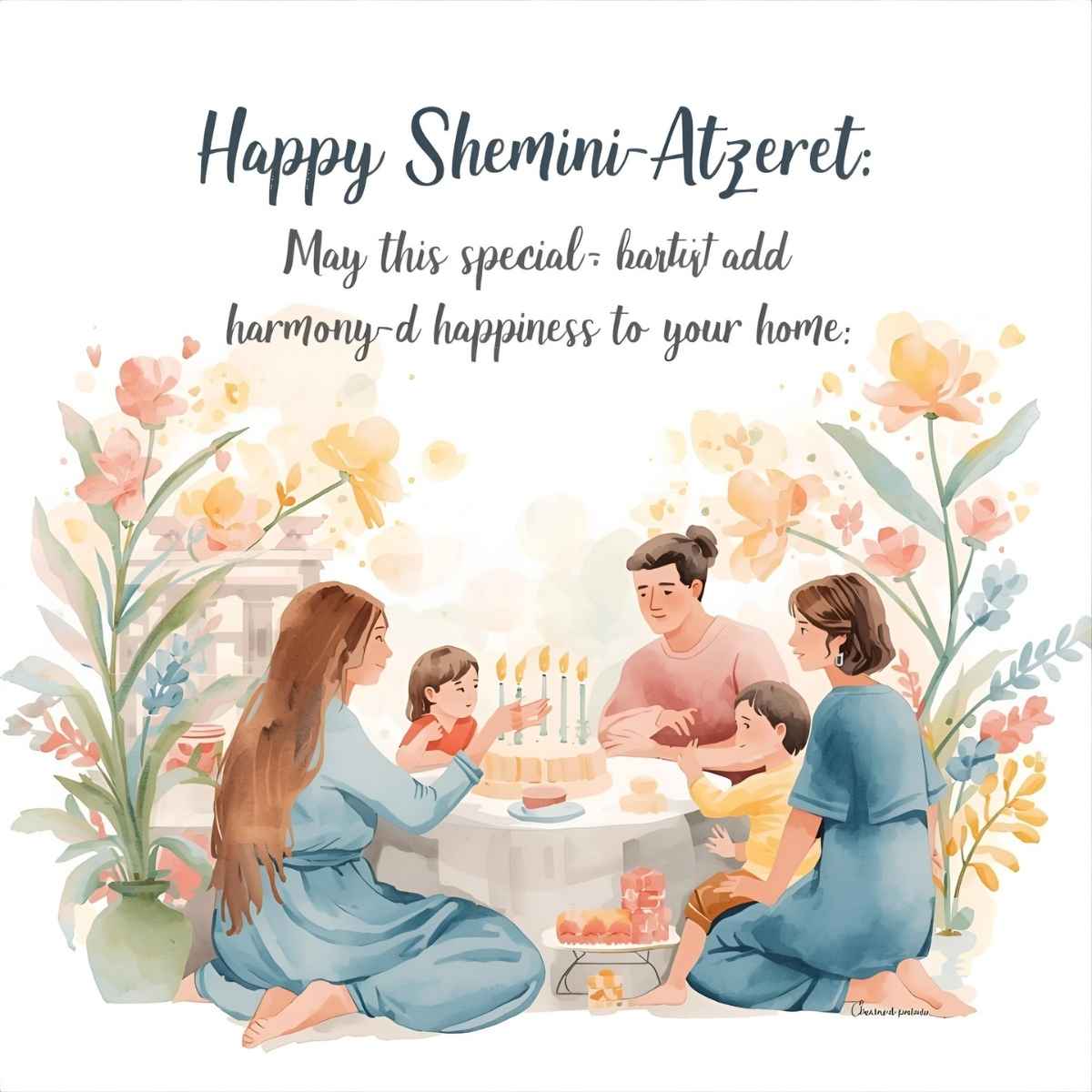 Happy Shemini Atzeret Wishes