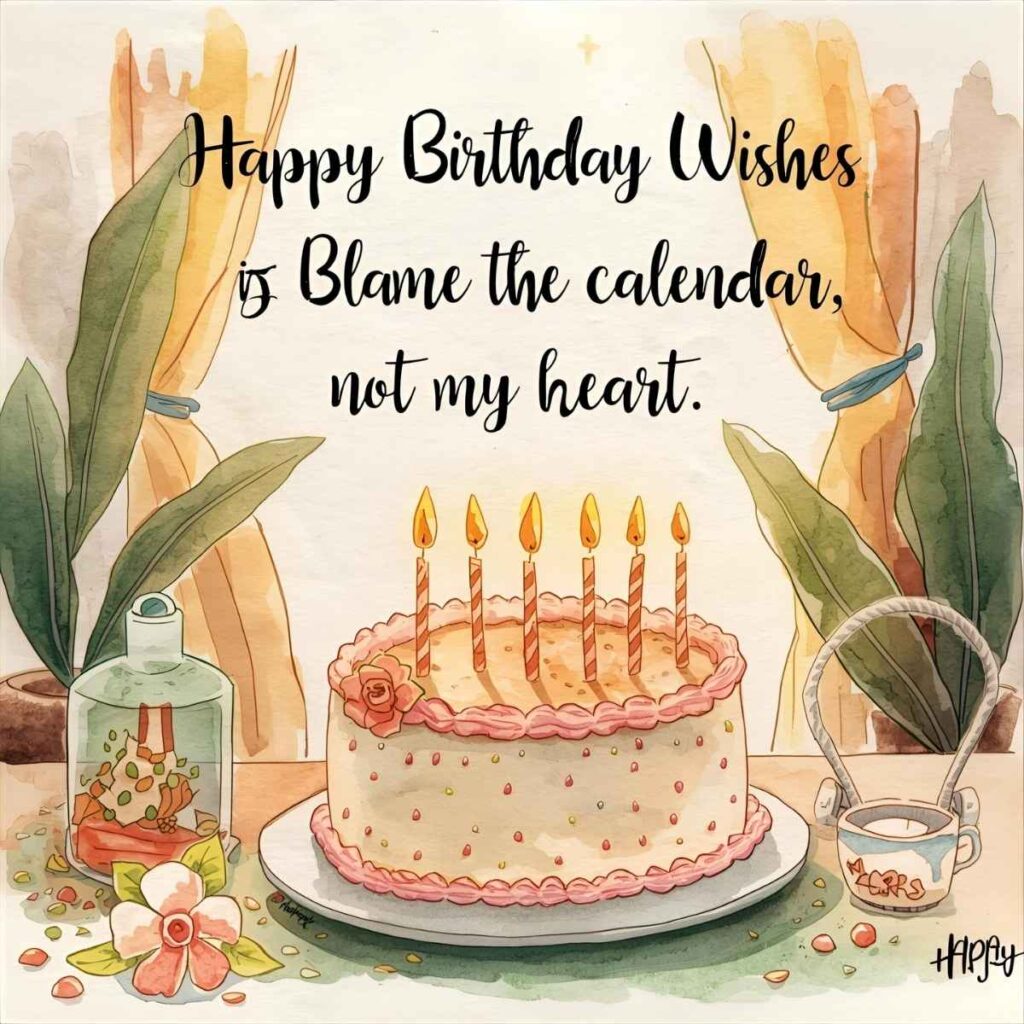 Late Birthday Wishes