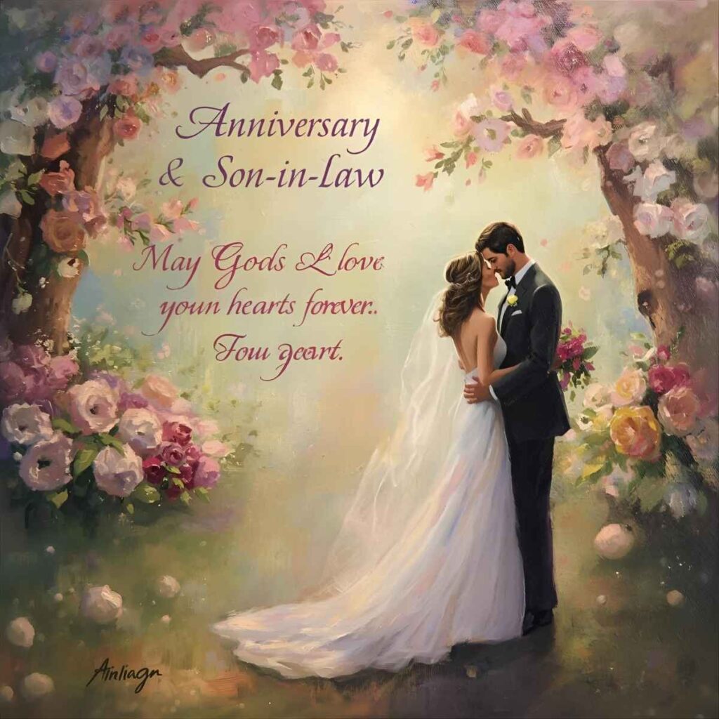 Anniversary Wishes for Daughter and Son-in-Law: