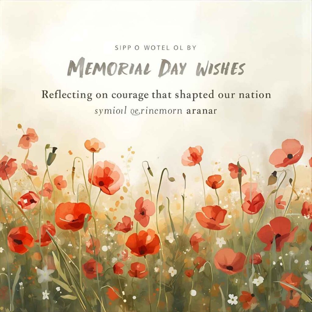 Memorial Day Wishes: 