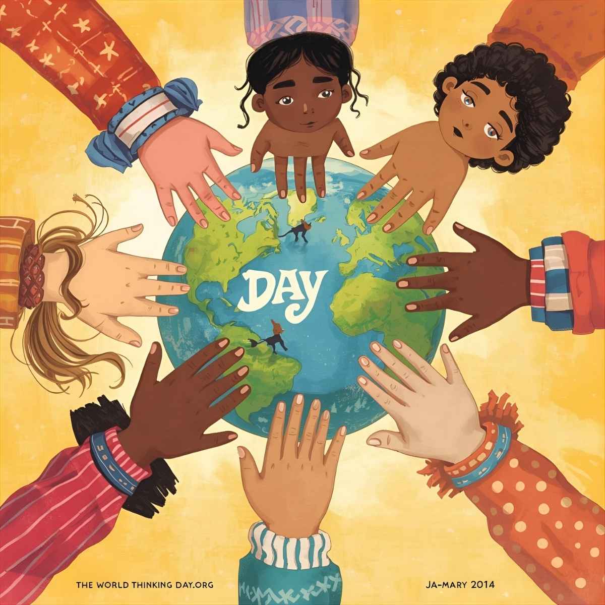 World Thinking Day Wishes: