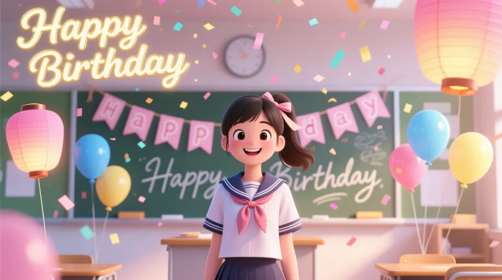 Happy Birthday for Classmate