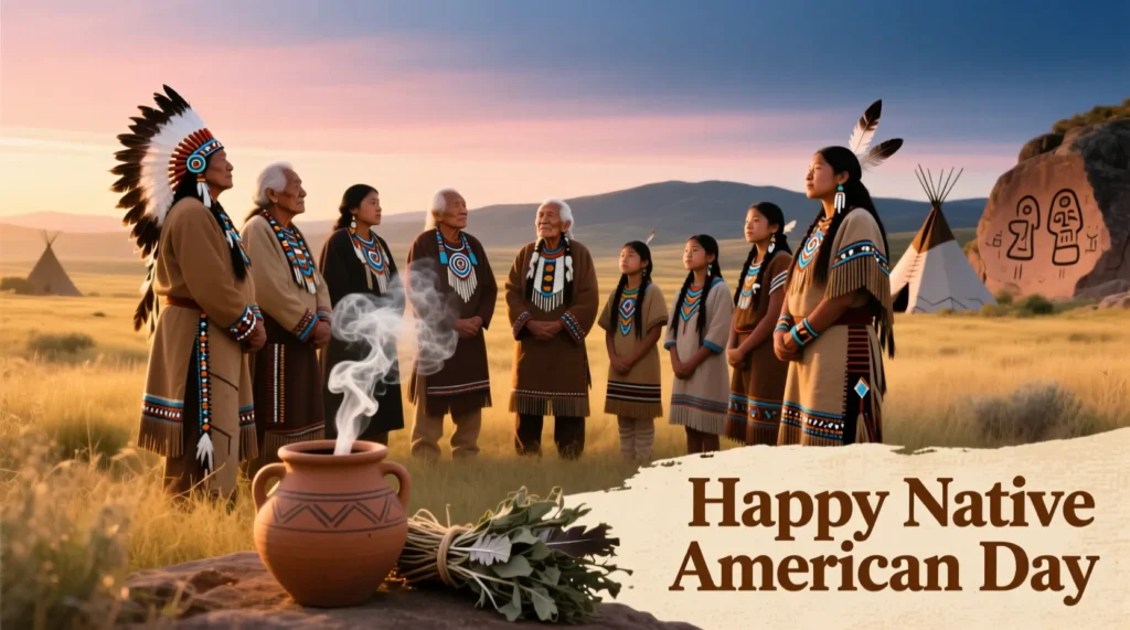 Inspiring Native American Day Wishes