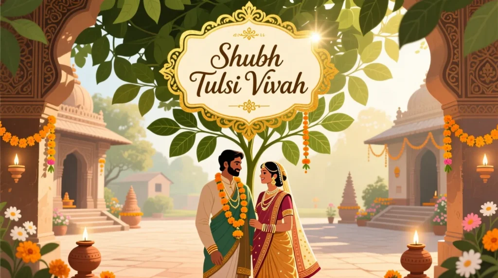 Shubh Tulsi Vivah Wishes