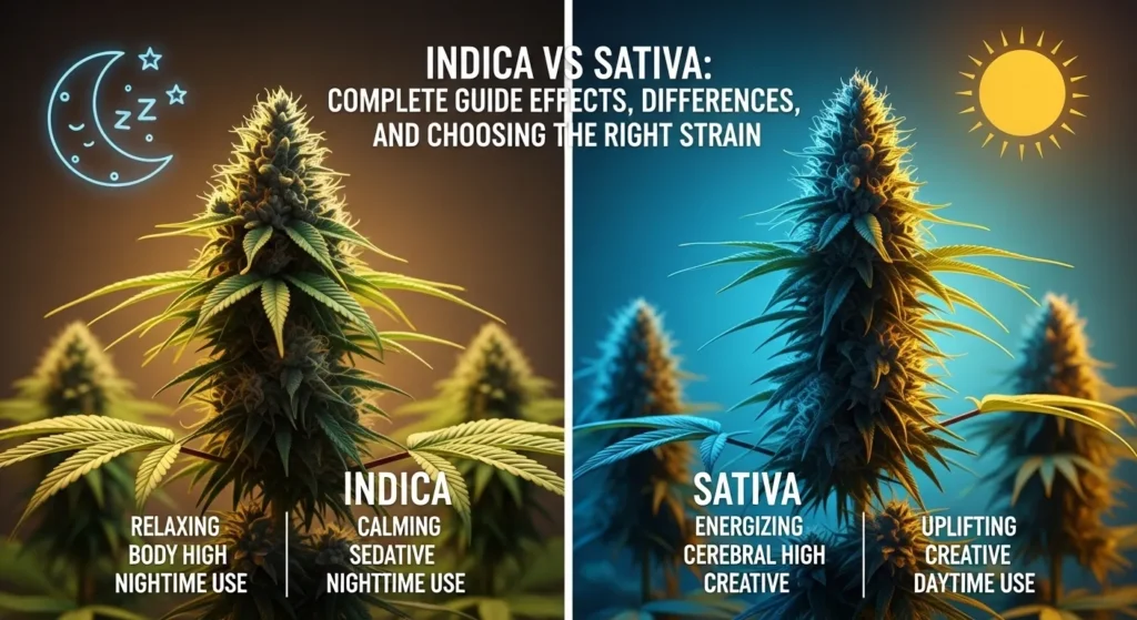 Indica vs Sativa