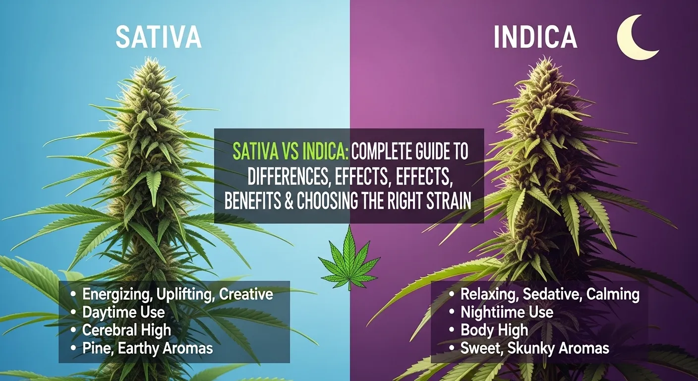Sativa vs Indica